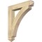 Ekena Millwork Thorton Arts & Crafts Rough Sawn Bracket, Douglas Fir, 4"W x 26"D x 30"H BKT04X26X30THR03RDF - alternate 1